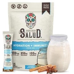 Salud Hydration & Immunity Drink Mix Comes With 15 Servings Flavor Horchata