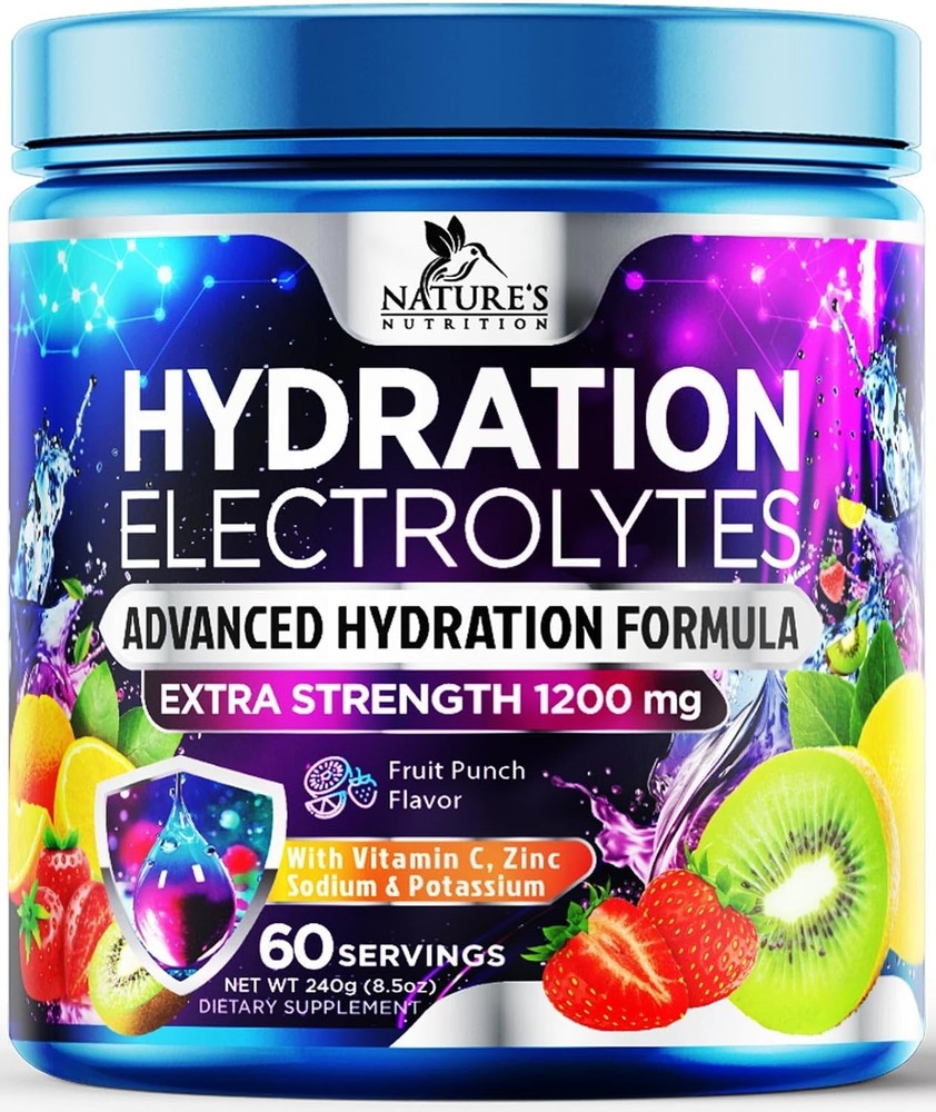Hydration Replenisher Daily Electrolyte Drink Mix – Powder for…