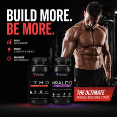 Muscle Building Stack Vyotech 17HD and Viraloid