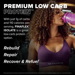 FINAFLEX ISOLATE, Peanut Butter 2 lb 25 Grams of Iso Protein Per Serving M…