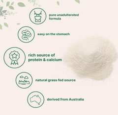 Goat Milk Powder 2Lb | Grass-Fed, Australian, Protein & Calcium Rich, Non-GMO