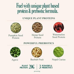 Coolside Superfood Vegan Protein Powder Chocolate 20g Plant Based 15 Servings