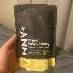 Buzz Organic Honey Energy Gel with Electrolytes, Magnesium, Sea Salt, Potassium