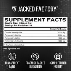 Creatine + BCAAs – Creatine Monohydrate + BCAA Powder for Increased Post-Work…