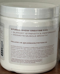 Karma Creatine Monohydrate Powder Supports Brain & Muscle Growth – 300gr 11/26