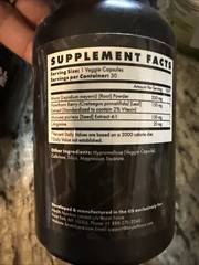 Brutal force H-Bulk(30ct) X3 Bottles & Brutal Force S-Bulk(90ct) X1 Bottle