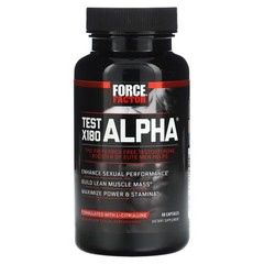 Force Factor Test X180 Alpha Total Testosterone Booster For Men Fenugreek Seed