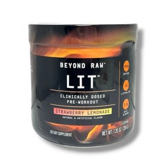 Beyond Raw LIT (Strawberry Lemonade )Pre-Workout Dietary Supplement Exp 01/2027