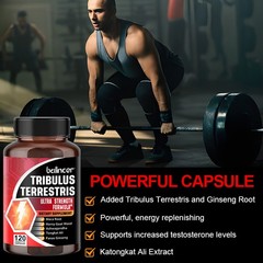 Tribulus Terrestris 800mg,workout supplement ,increased energy 120 Capsules