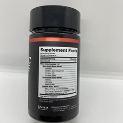 SNAP Nitric Oxide Booster 90 Capsules Supports Muscle Growth, Quick Recovery