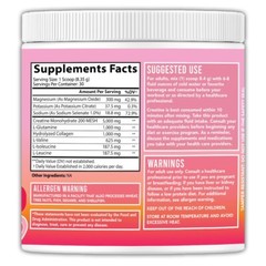 Better Booty BBL Powder Creatine for Women Glute Builder w Collagen BCAA’s Drink