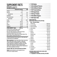 NDS Amplify Smoothie Protein Added Greens Overall Health – Vanilla (30 Servings)