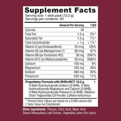 Real Ketones MCT & BHB Exogenous Ketones Drink Mix Packets Elevate Keto Electrol