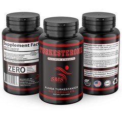 TURKESTERONE 1200mg AKA Ajuga Turkestanica Standardized to 10% 60 Caps By SMS