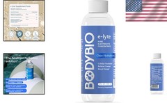 e-Lyte Liquid Electrolytes 4oz Unflavored Zero Sugar Keto Clean Hydration Energy