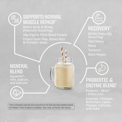 Sunwarrior Vegan Protein Powder USDA Organic Protein Powder Blend Plant-Based
