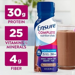 Ensure COMPLETE Milk Chocolate Nutrition 10 Fl Oz (Pack of 24),