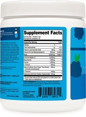 Wellah Get-Going Pre-Workout Drink Mix (Blue Raspberry) – 200mg Natural Caffeine