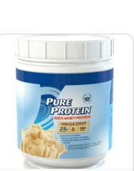 Pure Protein 100% Whey – Vanilla Cream – 1 lb (453 g)
