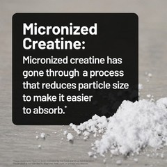 Micronized Creatine Monohydrate Powder, 5000mg (5g) Per Serving – Creatine fo…