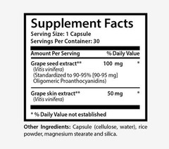 Great weight loss pills – Grape Seed Extract – fat burner 2 Bottles 60 Capsules