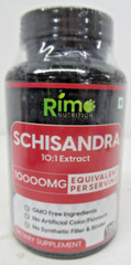 Rimo Nutrition Schisandra 10:1 Extract, 10,000MG, 120 Caps