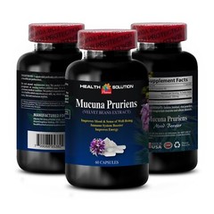 Brain Supplement MUCUNA PRURIENS VELVET BEANS EXTRACT (6 Bottles)