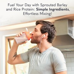 Garden Of Life Plant-Based Sprouted Barley Protein Vanilla Caramel 21G Protein