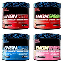 EVL Nutrition – ENGN Shred – Energy – Preworkout (30 Servings) ***CLUMPY***