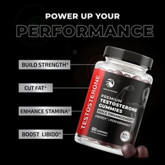 Testosterone Supplement for Men Muscle Growth, 60 Count (Pack of 1)