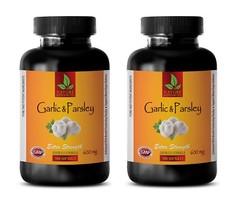 uti treatment – GARLIC & PARSLEY – garlic odorless – 2 Bottles 200 Softgels