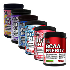 EVL Evlution Nutrition BCAA Energy Amino Acid Pre-Workout Powder – All FLAVORS