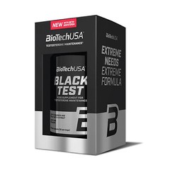BLACK TEST 90 CAPSULES- Energy, libido, Testo Support, regeneration, muscle mass