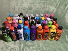 Empty Prime Hydration Bottle Collection Lot of 36 Different W/ Rare Limited Ed.