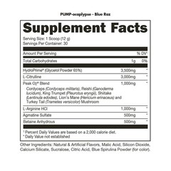 BUCKED UP PUMP-OCALYPSE BLUE RAZ 12.7 OZ 30 SERVINGS 12/2026