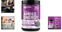 Concord Grape Amino Energy – 30 Servings of Keto-Friendly Focus & Energy Formula