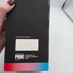 PRIME Hydration Sticks Electrolyte Drink Mix Low Calorie Zero Sugar 18 in box