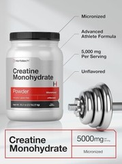 Horbäach Creatine Monohydrate Powder | 2.2lbs (35.2 oz) | HPLC Purity Tested |
