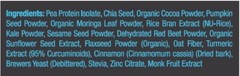 BIG4 Health Ingredients Vegan Plant-Based Protein Powder Superfood-Diabetes