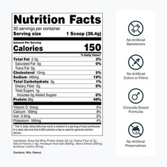 Transparent Labs GrassFed Whey Protein Isolate Naturally Flavored, Gluten Fr…