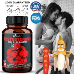 Panax Ginseng Testostero Booster, 120 Capsules-Testostero Booster, Muscle Health