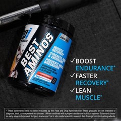 BCAA Amino Acid Powder for Post Workout Recovery & Hydration – Fruit Punch, 125