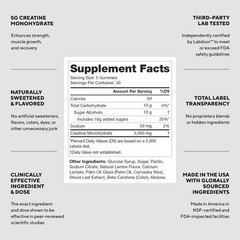 LEGION Creatine Monohydrate Gummies – Clean Chewable 150 Count (Pack of 1)
