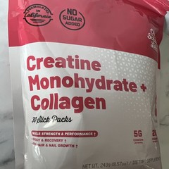 Old School Labs Creatine Monohydrate Collagen Made For Women 30 Stick Packs No
