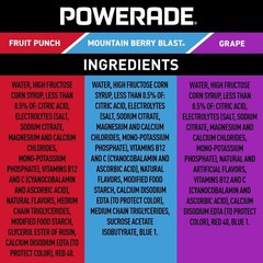 POWERADE Variety Pack Bottles, 20 fl. oz., 24 pk.