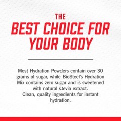 Biosteel Zero Sugar Sports Hydration Mix Variety Pack 30 Servings Flavored