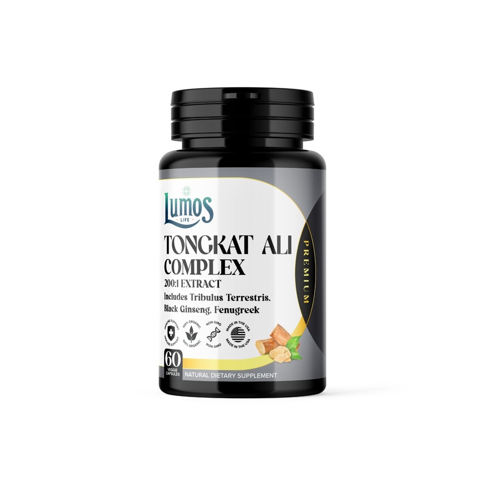 Tongkat AI Complex Dietary Supplement Organic 60 Capsule For Men, Women