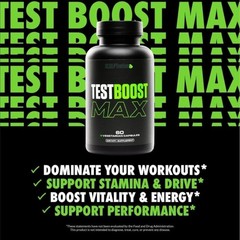 TEST BOOST Max Build Muscle Testosteron Men Fat weight Loss