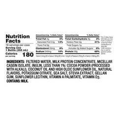 HIGH PROTEIN SHAKE 30G OIKOS DRINKS CHOCOLATE SHAKES LOW SUGAR MUSCLE GAIN 18 PK