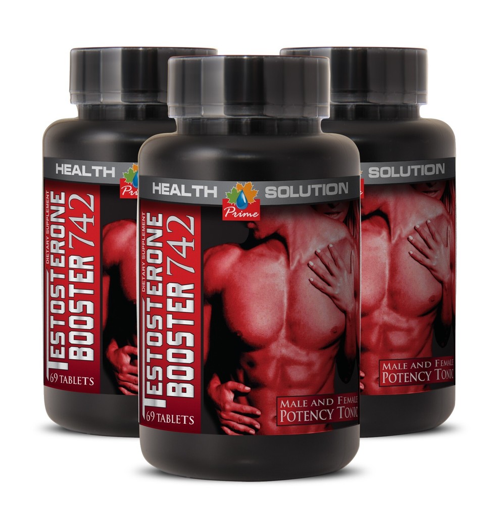 Strength Resilience – TESTOSTERONE BOOSTER 742 – Exercise Recovery 3 Bottles 180